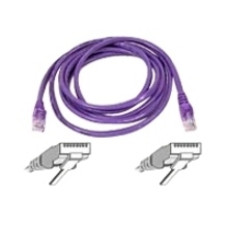 Belkin Cat. 6 Patch Cable 5ft Purple networking cable 1.5 m