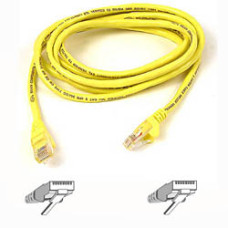 Belkin Cat6 Snagless Patch Cable 3 Ft. Yellow networking cable 0.9 m