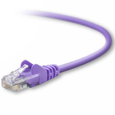 Belkin Cat 5e Snagless UTP Patch Cable networking cable Purple 5 m