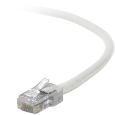 Belkin Cat5e, 10ft, 1 x RJ-45, 1 x RJ-45, White networking cable 3 m