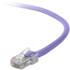 Belkin Cat5e, 10ft, 1 x RJ-45, 1 x RJ-45, Purple networking cable 3 m