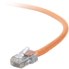 Belkin Cat5e, 10ft, 1 x RJ-45, 1 x RJ-45, Orange networking cable 3 m