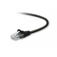 Belkin Cat5e, 10ft, 1 x RJ-45, 1 x RJ-45, Black networking cable 3 m