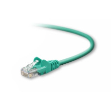 Belkin Cat5e Patch Cable, 6ft, 1 x RJ-45, 1 x RJ-45, Green networking cable 1.8 m