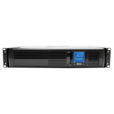 Tripp Lite SmartPro LCD 120V 1500VA 900W Line-Interactive UPS, Extended Run, 2U Rack/Tower, LCD Display, USB, DB9 Serial
