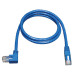 Tripp Lite N204-010-BL-LA Left-Angle Cat6 Gigabit Molded UTP Ethernet Cable (RJ45 Left-Angle M to RJ45 M), Blue, 10 ft. (3.05 m)