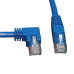 Tripp Lite N204-010-BL-LA Left-Angle Cat6 Gigabit Molded UTP Ethernet Cable (RJ45 Left-Angle M to RJ45 M), Blue, 10 ft. (3.05 m)