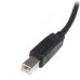 StarTech.com 1 ft USB 2.0 A to B Cable - M/M