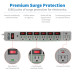 Tripp Lite TLP76MSG surge protector Grey 7 AC outlet(s) 120 V 1.83 m