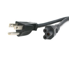 StarTech.com 10ft (3m) Laptop Power Cord, NEMA 5-15P to C5 (Clover Leaf), 10A 125V, 18AWG, Laptop Replacement Cord, Printer Power Cable, Laptop Charger Cord, Laptop Power Brick Cord - UL Listed