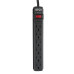 Tripp Lite Protect It! 6-Outlet Surge Protector, 6-ft. Cord, 360 Joules, 1 Diagnostic LED, Black Housing