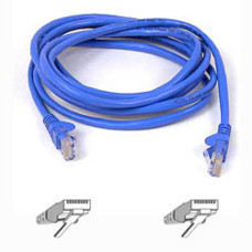 Belkin Cat. 6 UTP Patch Cable 75ft Blue networking cable 22.8 m