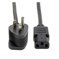 Tripp Lite Piggyback Power Extension Cord Lead Cable, 13A, 16AWG (NEMA 5-15P/R to IEC-320-C13), 1.83 m (6-ft.)