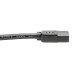 Tripp Lite P005-18N Heavy-Duty PDU Power Cord, C13 to C14 - 15A, 250V, 14 AWG, 1.5 ft. (0.45 m), Black
