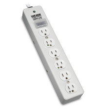 Tripp Lite SPS606HGRA surge protector White 6 AC outlet(s) 120 V 3 m