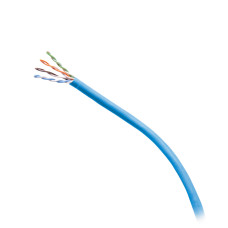 C2G 1000ft (304.8m) TAA-Compliant Cat6 Bulk Unshielded (UTP) Ethernet Network Cable with Solid Conductors-Plenum CMP-Rated - Blue