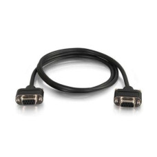 C2G 6ft DB9/DB9 serial cable Black 1.83 m