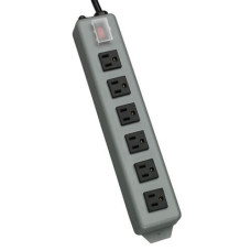Tripp Lite UL24RA-15 power distribution unit (PDU) 6 AC outlet(s) Grey