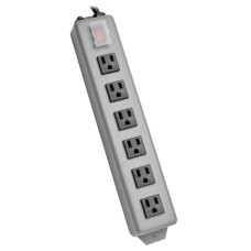 Tripp Lite 6SP surge protector Black 6 AC outlet(s) 120 V 1.8 m