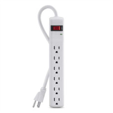 Belkin F5C047 surge protector White 6 AC outlet(s) 0.9 m