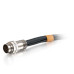 C2G 60018 video cable adapter 0.46 m VGA (D-Sub) + 3.5mm RCA Black