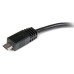 StarTech.com 6in Micro USB to Mini USB Adapter Cable M/F