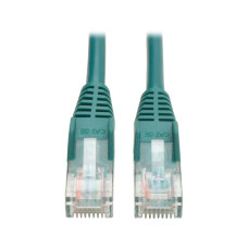 Tripp Lite N001-007-GN Cat5e 350 MHz Snagless Molded (UTP) Ethernet Cable (RJ45 M/M), PoE - Green, 7 ft. (2.13 m)
