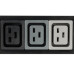 Tripp Lite PDU3MV6H50 power distribution unit (PDU) 45 AC outlet(s) 0U Black