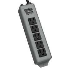 Tripp Lite 602-15 surge protector Black 5 AC outlet(s) 120 V 4.572 m