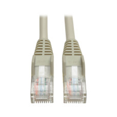Tripp Lite N001-006-GY Cat5e 350 MHz Snagless Molded (UTP) Ethernet Cable (RJ45 M/M), PoE - Gray, 6 ft. (1.83 m)
