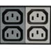 Tripp Lite PDU3MV6H50A power distribution unit (PDU) 45 AC outlet(s) 0U Black
