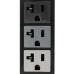 Tripp Lite PDU3MV6L2120LV power distribution unit (PDU) 42 AC outlet(s) 0U Black