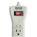 Tripp Lite Protect It! 7-Outlet Surge Protector, 7 ft. Cord with Right-Angle Plug, 2160 Joules, Diagnostic LEDs, Light Gray Housing
