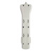 Tripp Lite Protect It! 7-Outlet Surge Protector, 7 ft. Cord with Right-Angle Plug, 2160 Joules, Diagnostic LEDs, Light Gray Housing