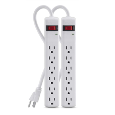 Belkin F5C048-2 surge protector White 6 AC outlet(s) 0.6 m