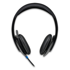 Logitech H540 USB Computer Headset Wired Head-band Office/Call center Black