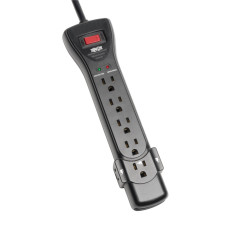 Tripp Lite Protect It! 7-Outlet Surge Protector, 7 ft. Cord, 2160 Joules, Black Housing