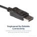 StarTech.com DisplayPort to DVI Dual Link Active Adapter - DisplayPort to DVI-D Adapter Video Converter 2560x1600 60Hz - DP 1.2 to DVI Monitor - USB Powered - Latching DP Connector