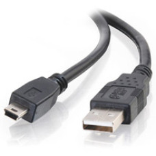C2G USB 2.0 A/Mini-B Cable 1m USB cable USB A Mini-USB B Black