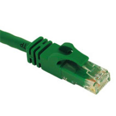 C2G 1ft Cat6 550MHz Snagless Patch Cable Green networking cable 0.3 m