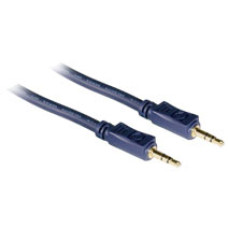C2G 12ft Velocity™ 3.5mm Stereo M/M audio cable 3.6 m Blue