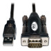 Tripp Lite U209-000-R USB-A to RS-232 (DB9) Serial Adapter Cable (M/M), 5 ft. (1.5 m)