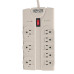Tripp Lite Protect It! 8-Outlet Home Computer Surge Protector, 8-ft. Cord, 1440 Joules