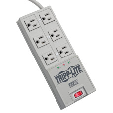 Tripp Lite Protect It! 6-Outlet Super Surge Alert Protector, 6-ft. Cord, 2420 Joules