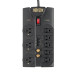 Tripp Lite Protect It! 8-Outlet Surge Protector, 8-ft. Cord, 2160 Joules, Tel/Fax/Modem/Coax Protection, RJ11