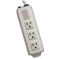 Tripp Lite TLM306NC surge protector Grey 3 AC outlet(s) 120 V 1.8 m