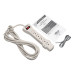 Tripp Lite Protect It! 7-Outlet Surge Protector, 15-ft. Cord, 2520 Joules, Fax/Modem Protection, RJ11