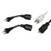 Tripp Lite 3.8kW Single-Phase Metered PDU, Dual Circuit, 120V Outlets (32 5-15/20R), L5-20P/5-20P, 10ft Cord, 0U Vertical