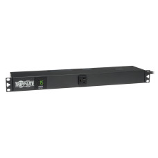 Tripp Lite 1.4kW Single-Phase Metered PDU, 120V Outlets (13 5-15R), 5-15P, 100-127V Input, 15ft Cord, 1U Rack-Mount