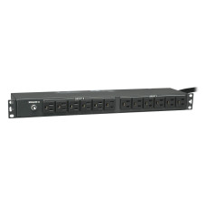Tripp Lite 2.9kW Single-Phase Basic PDU, 120V Outlets (24 5-15R), L5-30P, 15ft Cord, 1U Rack-Mount
